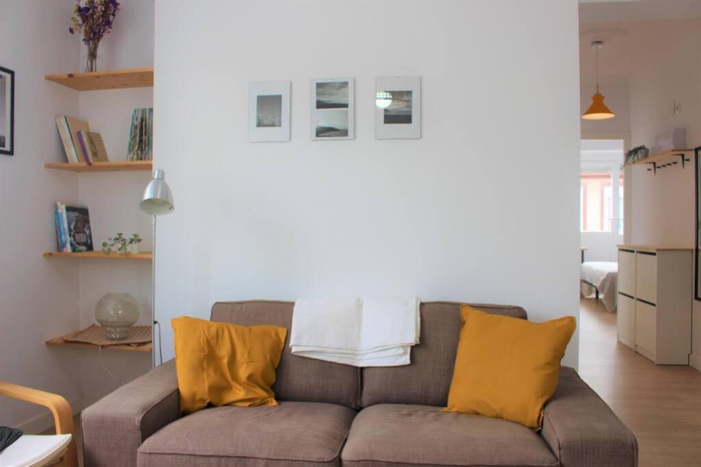 Vibescoruna: Espacioso Apartamento A Pie De Playa Apartamento Corunha Exterior foto