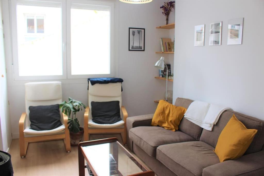 Vibescoruna: Espacioso Apartamento A Pie De Playa Apartamento Corunha Exterior foto